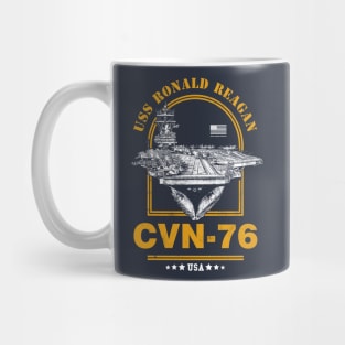 Ronald Reagan Aircraft Carrier Mug